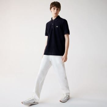 Lacoste Classic Fit Organic Cotton Piqué Polo Pánské - Polo Tmavě Blankyt Blankyt | CZ-R6bnya